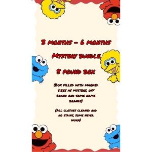 Mystery 5Ib Stuffed Box For Babies 3-6 Months